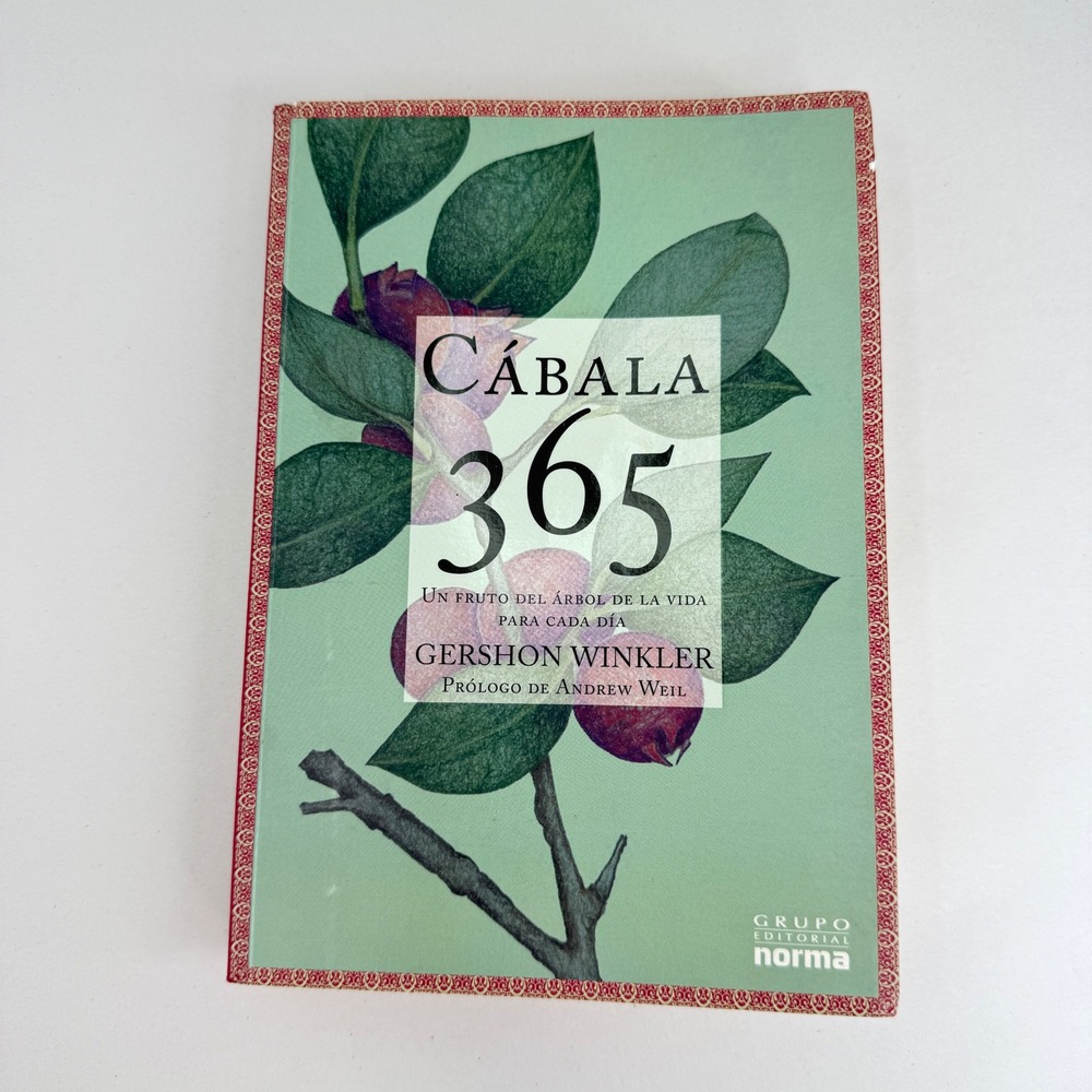 Cabala 365/ Kabbalah 365 Gershon Winkler Spanish Edition Daily Devotional Book
